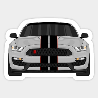 GT350R SILVER Sticker